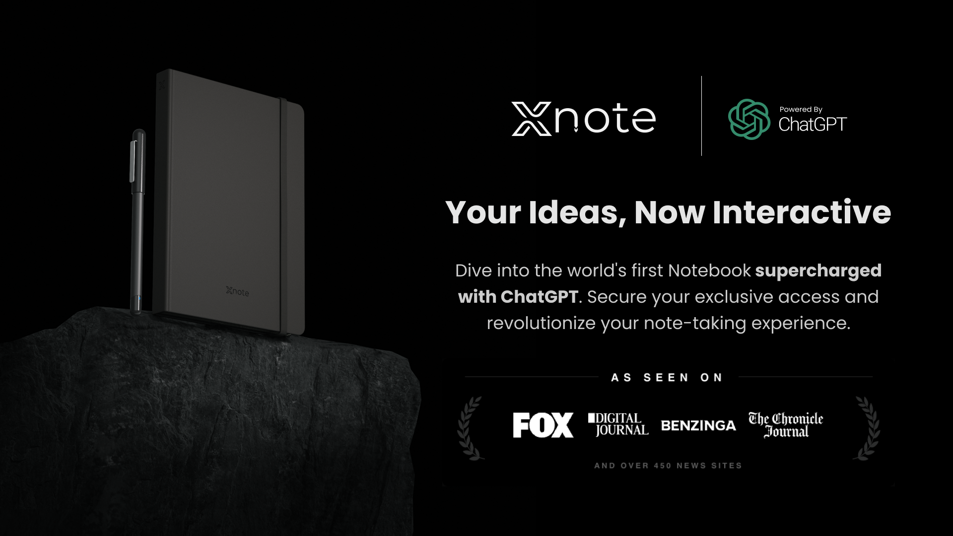 Dive into the world's first ChatGPT-powered notebook. Secure your exclusive access and revolutionize your note-taking experience. Turn hours of note-s